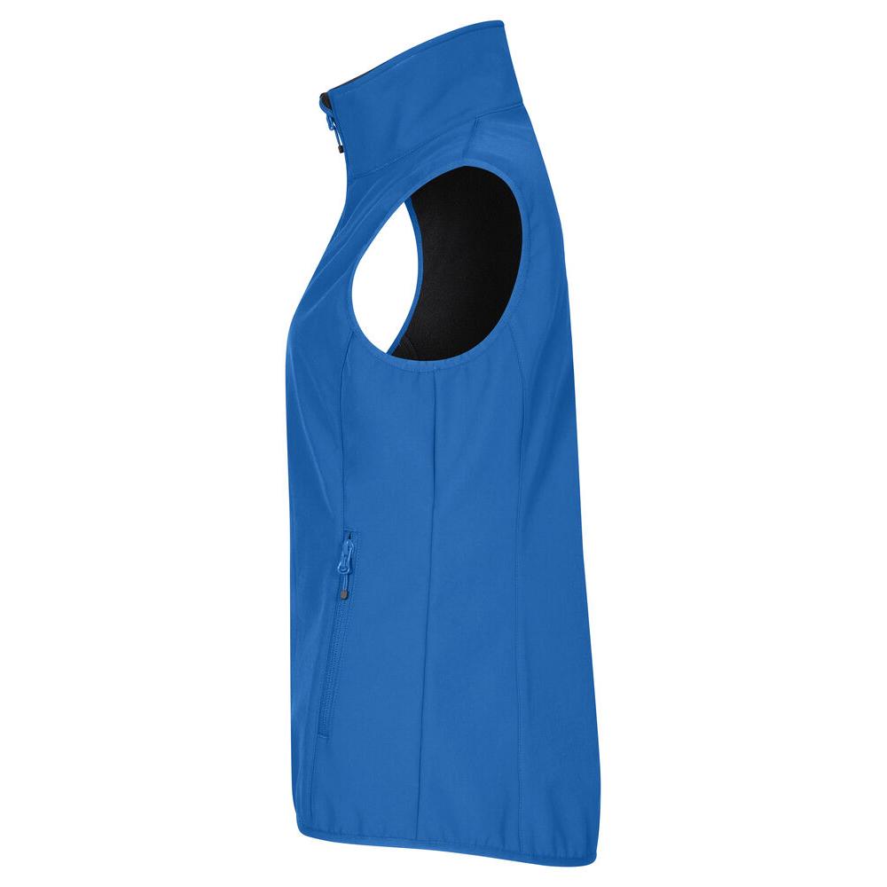 Classic Softshell Vest Women - Royal Blue - Image 3