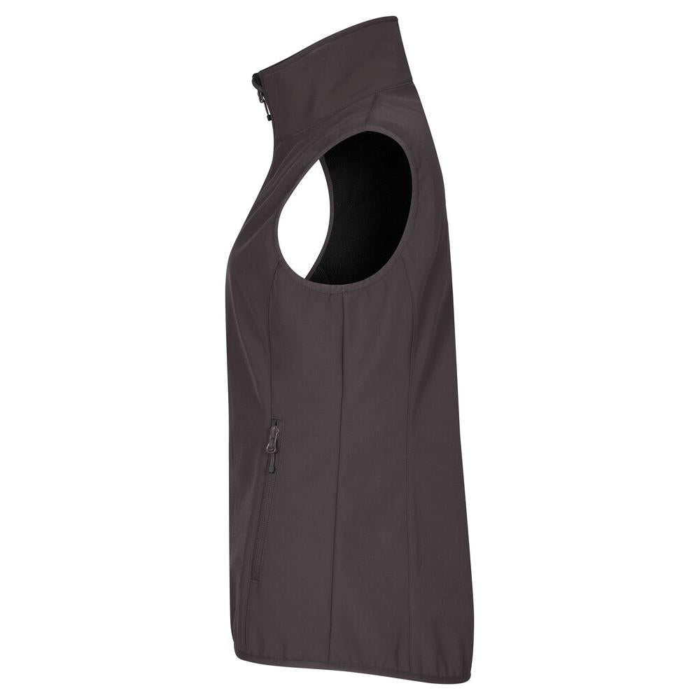 Classic Softshell Vest Women - Dark Grey - Image 3