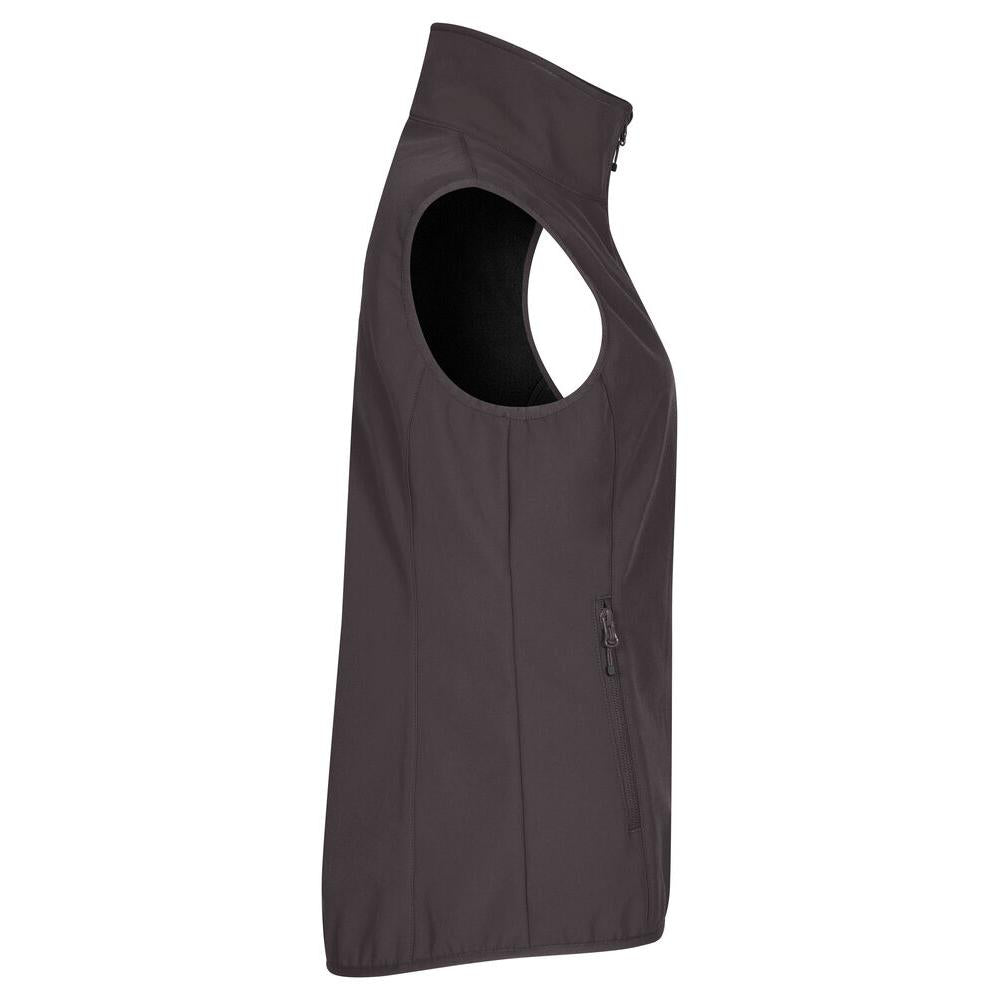 Classic Softshell Vest Women - Dark Grey - Image 4