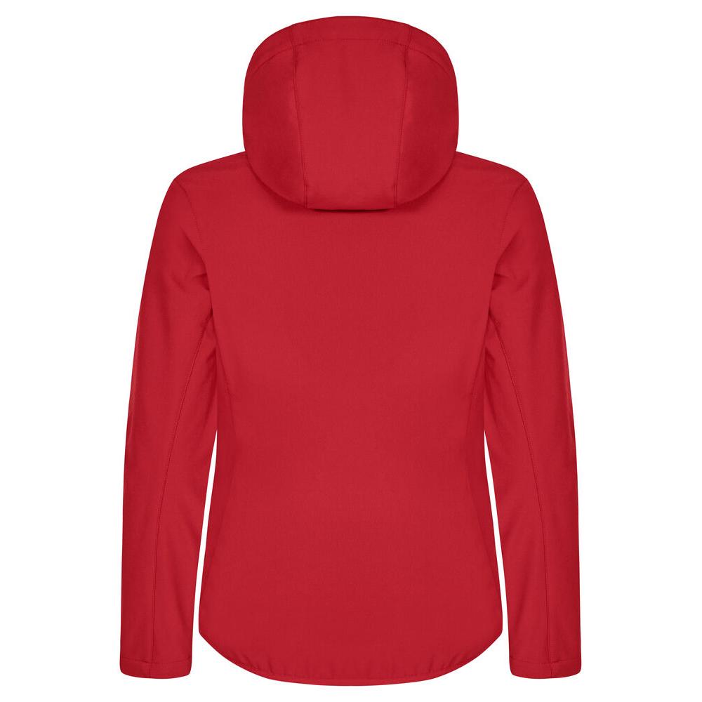Classic Softshell Hoody Women - Red - Image 2