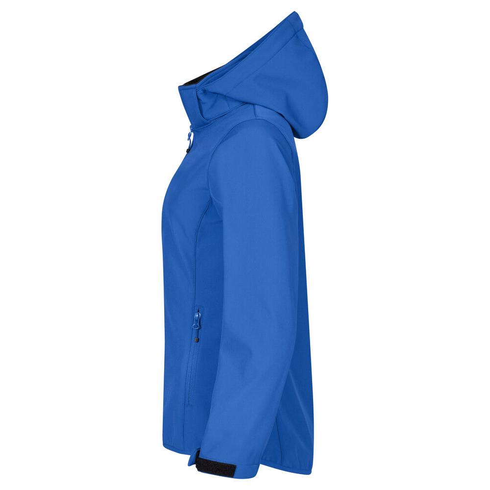 Classic Softshell Hoody Women - Royal Blue - Image 3