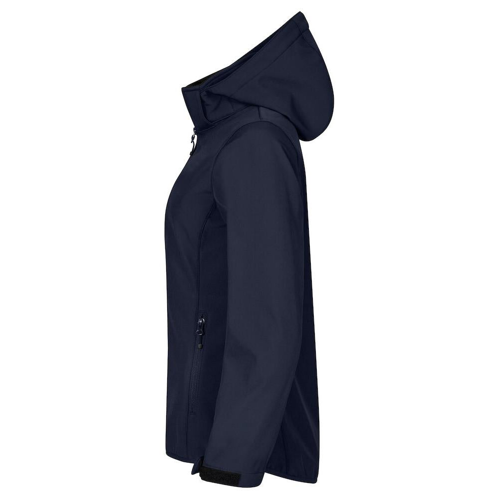 Classic Softshell Hoody Women - Dark navy - Image 3