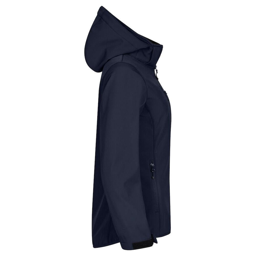Classic Softshell Hoody Women - Dark navy - Image 4