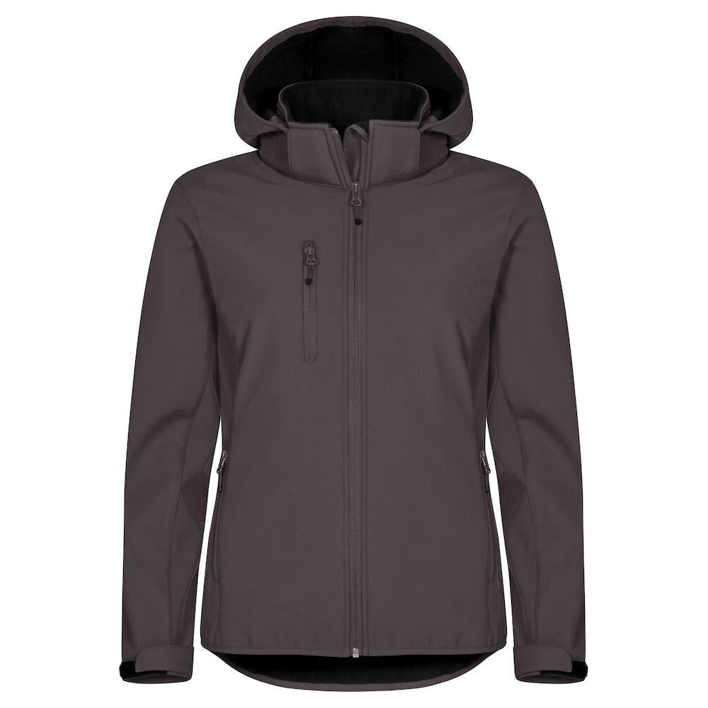 Classic Softshell Hoody Women - Dark grey - Image 1