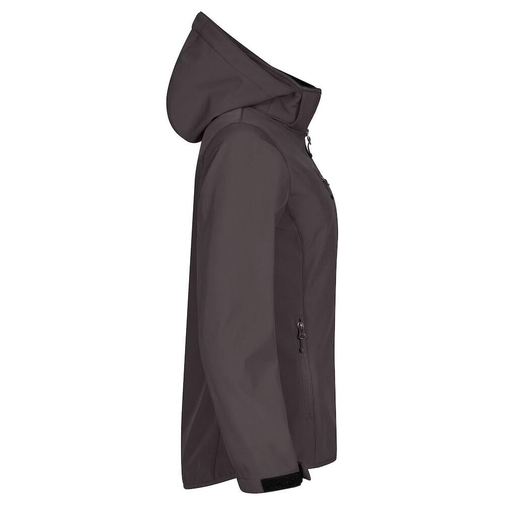 Classic Softshell Hoody Women - Dark grey - Image 4