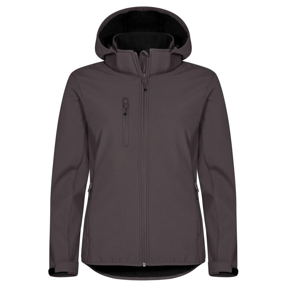 Classic Softshell Hoody Women - Dark Grey - Image 1