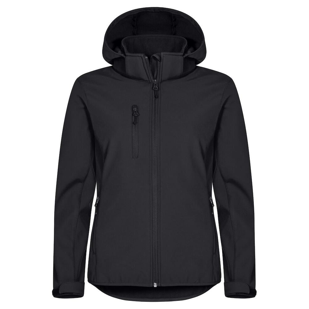 Classic Softshell Hoody Women - Black - Image 1