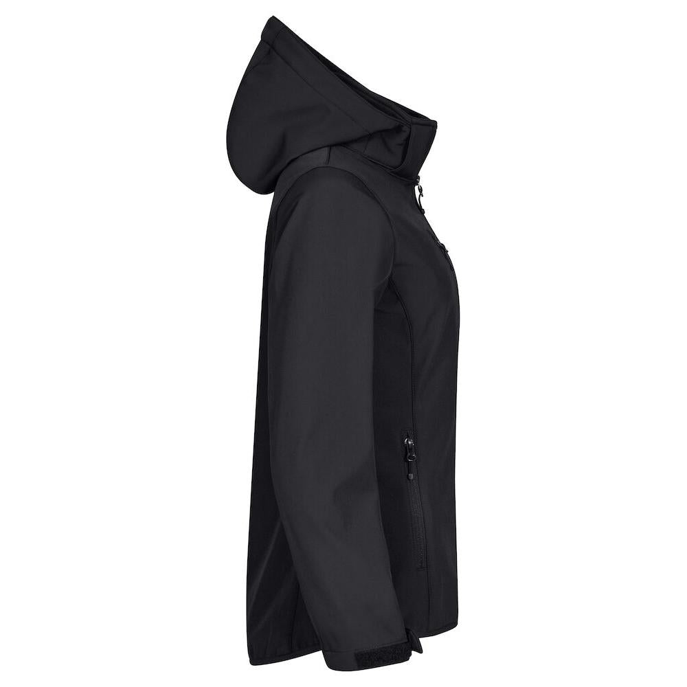 Classic Softshell Hoody Women - Black - Image 4