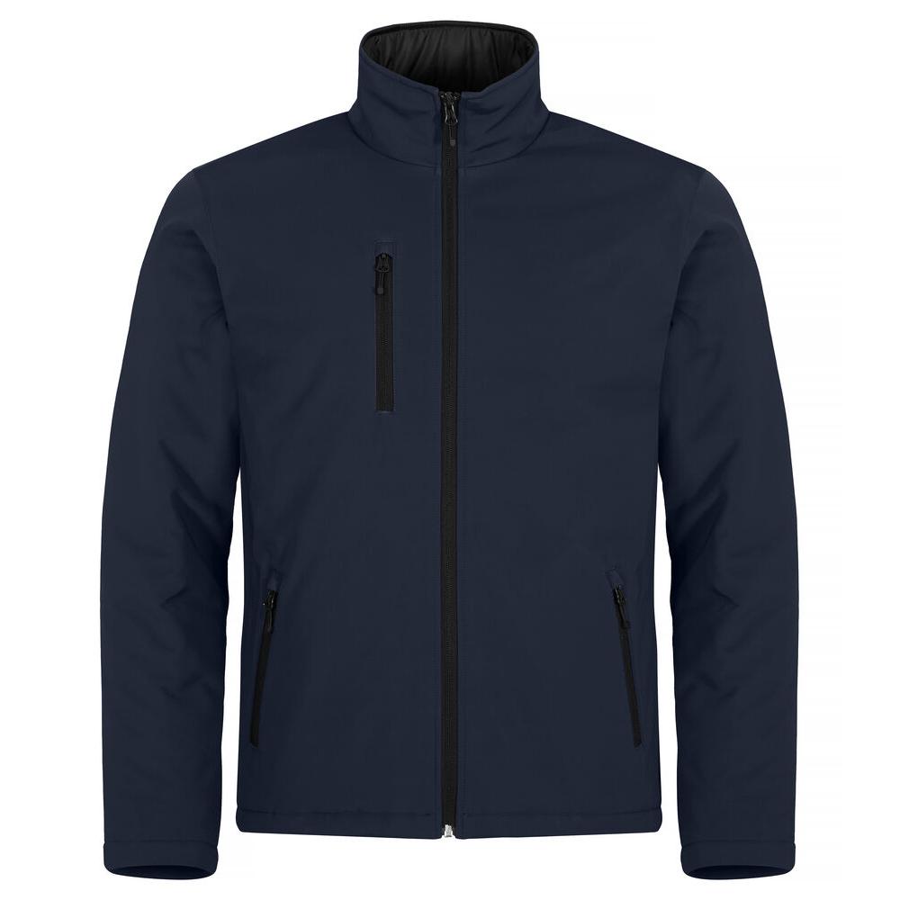 Padded Softshell Jacket - Dark Navy - Image 1
