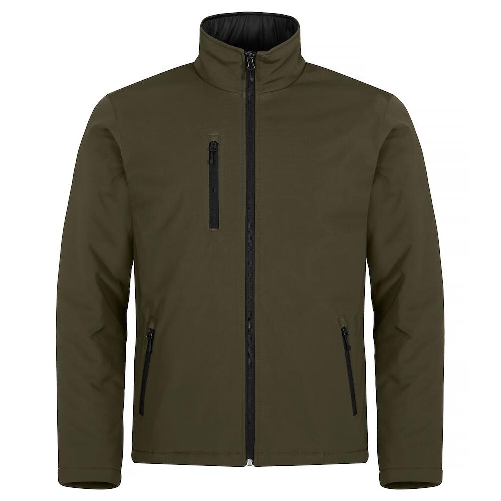 Padded Softshell Jacket - Fog green - Image 1