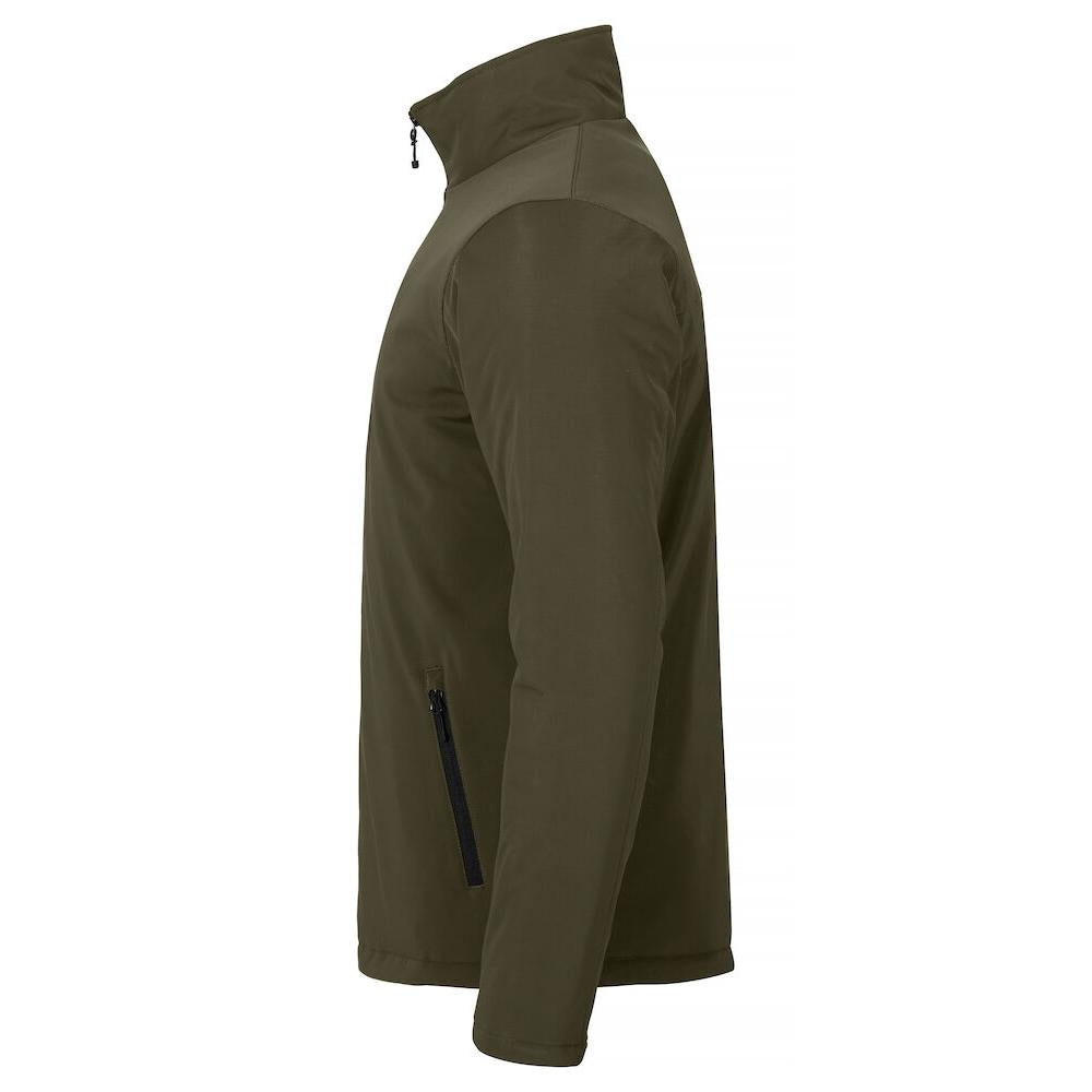 Padded Softshell Jacket - Fog green - Image 3