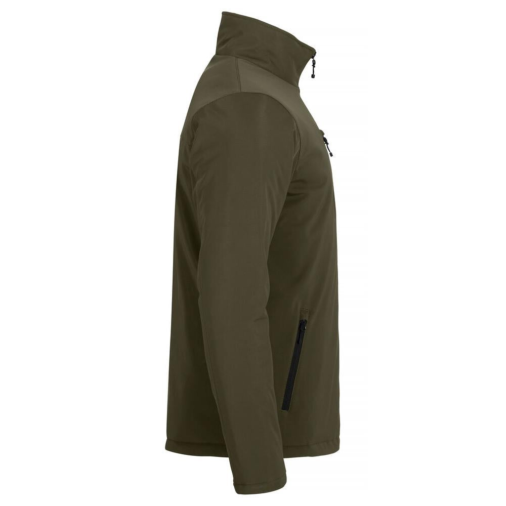 Padded Softshell Jacket - Fog green - Image 4