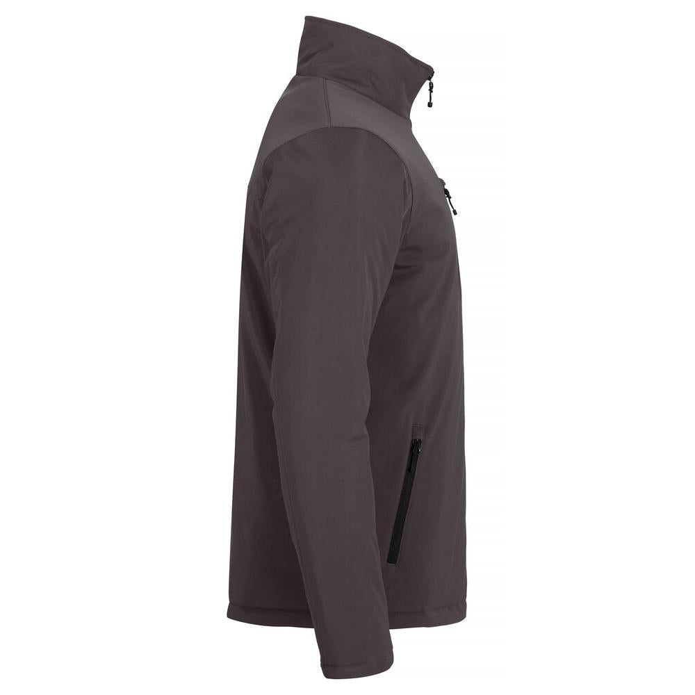Padded Softshell Jacket - Dark Grey - Image 4