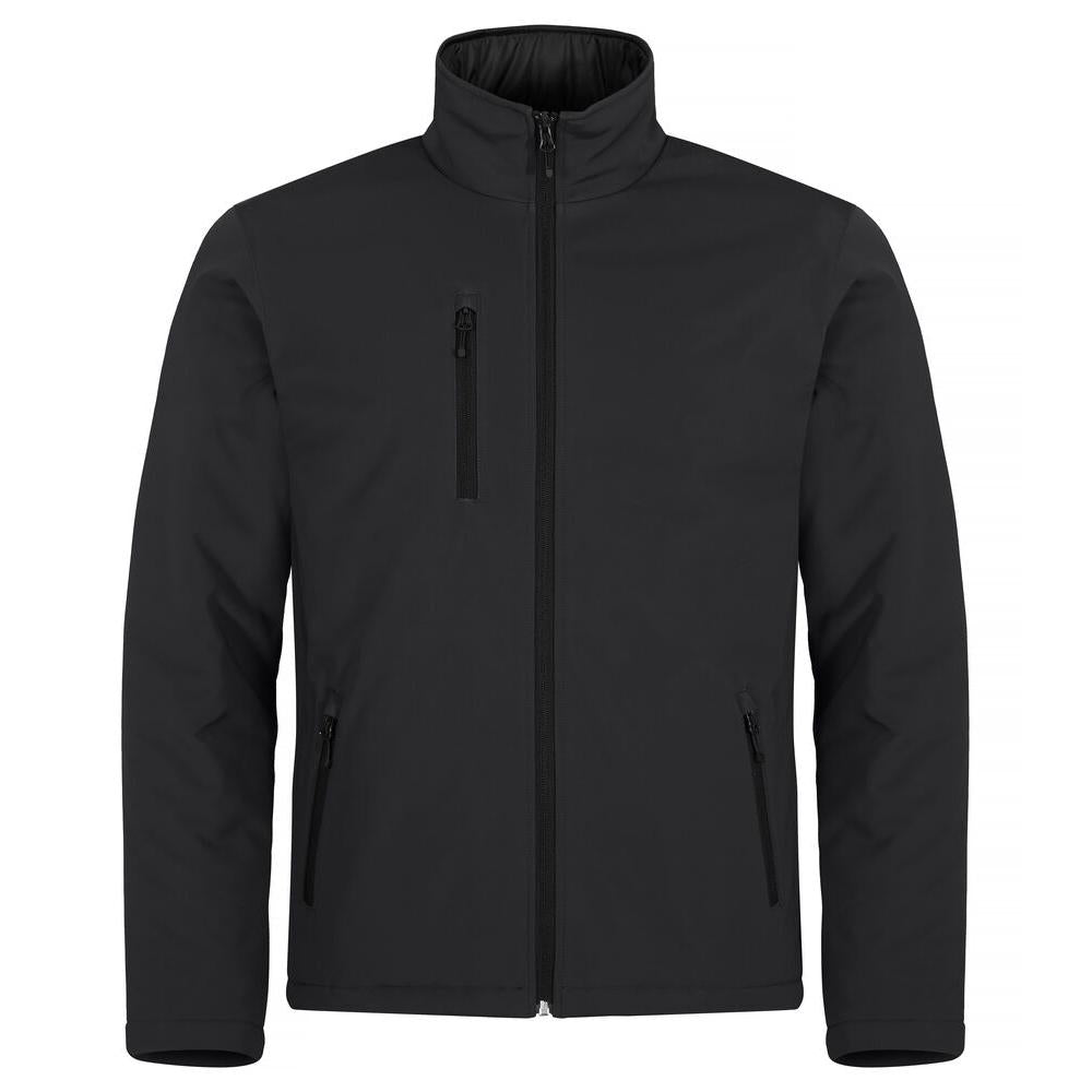 Padded Softshell Jacket - Black - Image 1