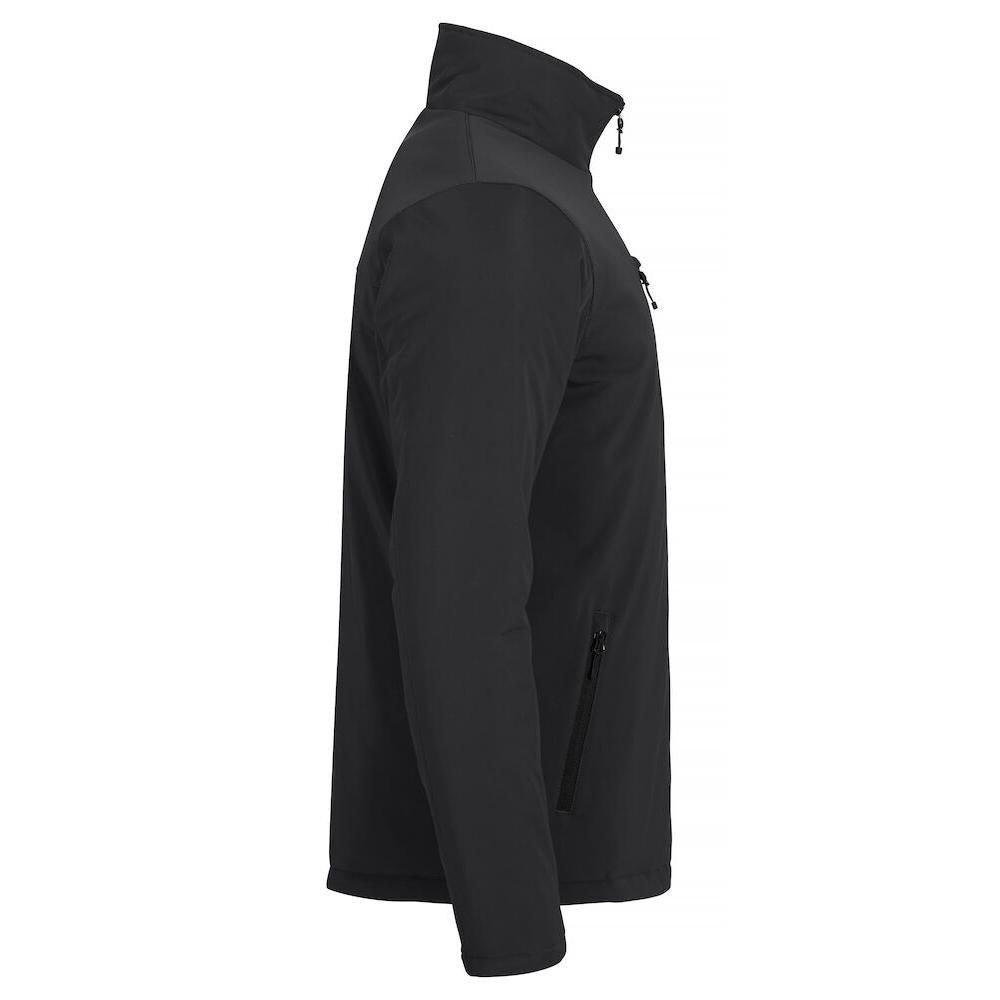Padded Softshell Jacket - Black - Image 4