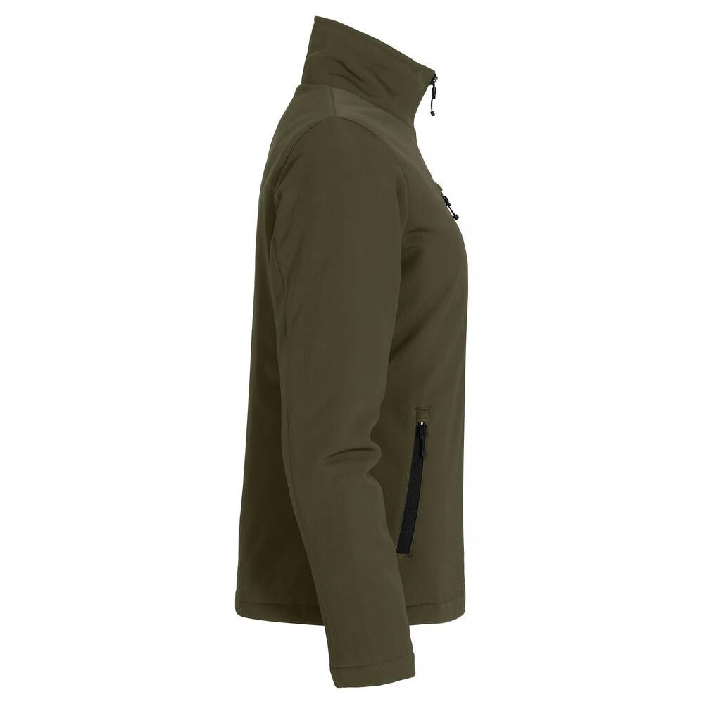 Padded Softshell Jacket Women - Fog Green - Image 4