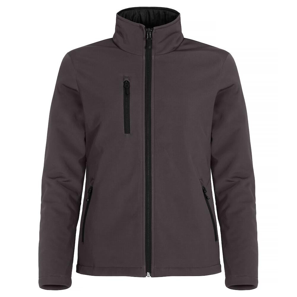 Padded Softshell Jacket Women - Dark Grey - Image 1
