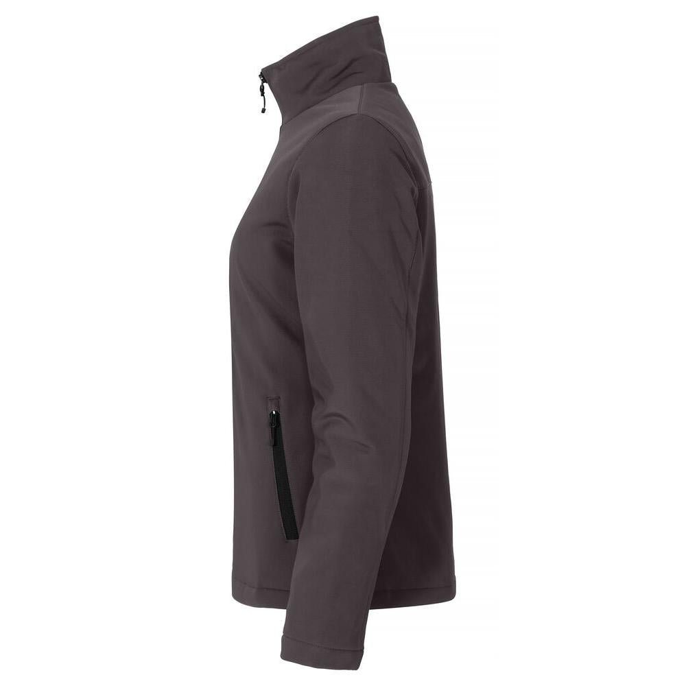 Padded Softshell Jacket Women - Dark Grey - Image 3