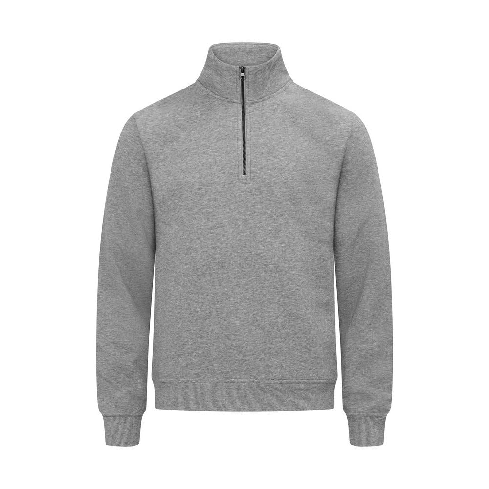 Miami Half Zip - Grey Melange - Image 1