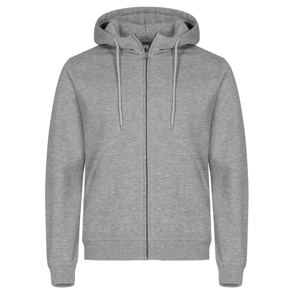 Miami Hoody Full Zip - Grey Mélange - Image 1