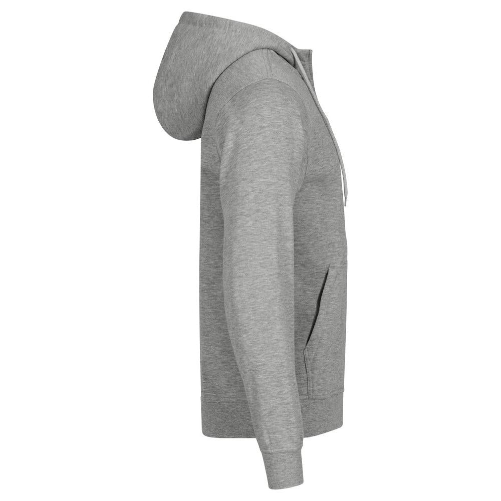 Miami Hoody Full Zip - Grey Mélange - Image 4