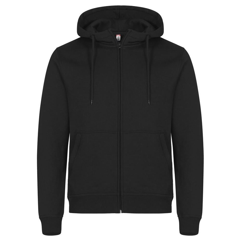 Miami Hoody Full Zip - Black - Image 1