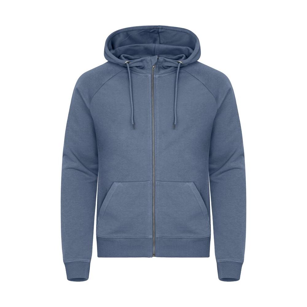 Miami PRO Hoody Full Zip - Steel Blue - Image 1