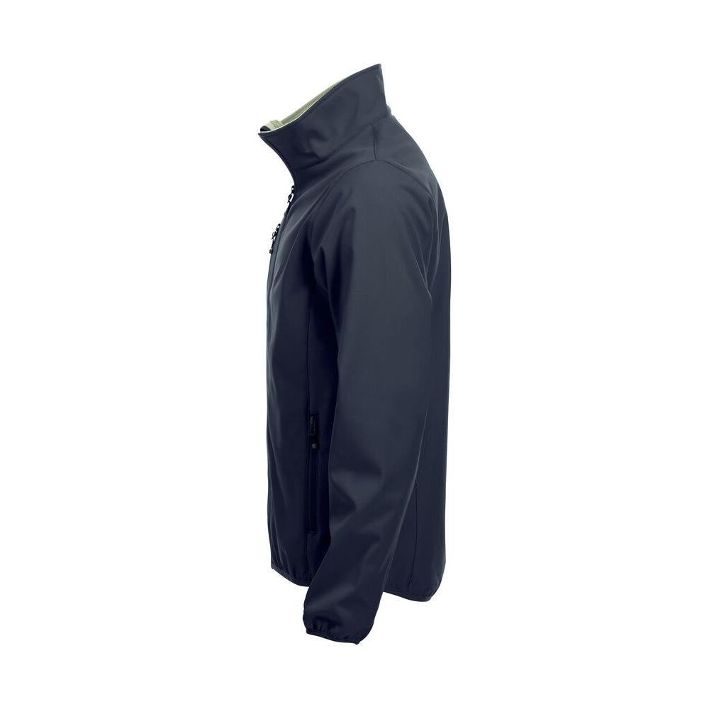 Basic Softshell Jacket - Dark Navy - Image 3
