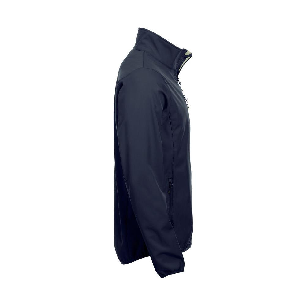 Basic Softshell Jacket - Dark Navy - Image 4