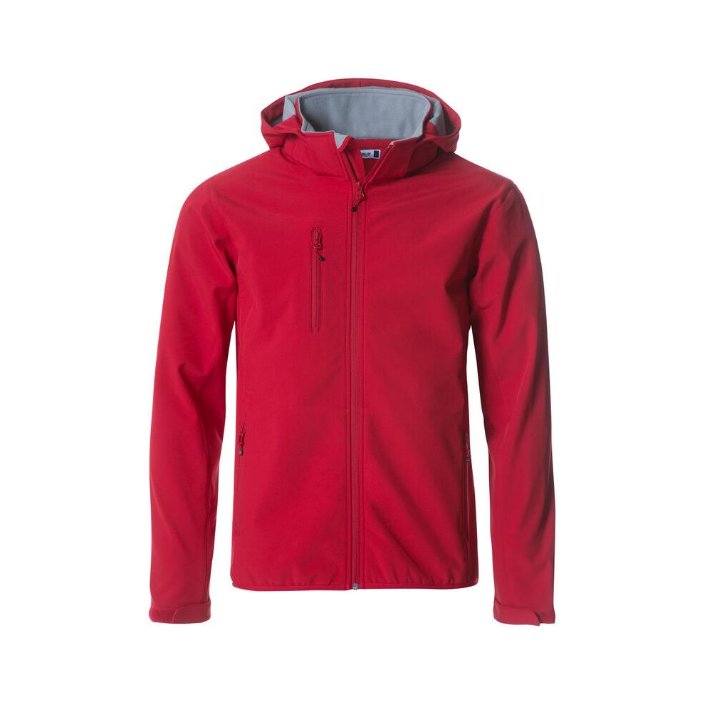Basic Hoody Softshell - Red - Image 1