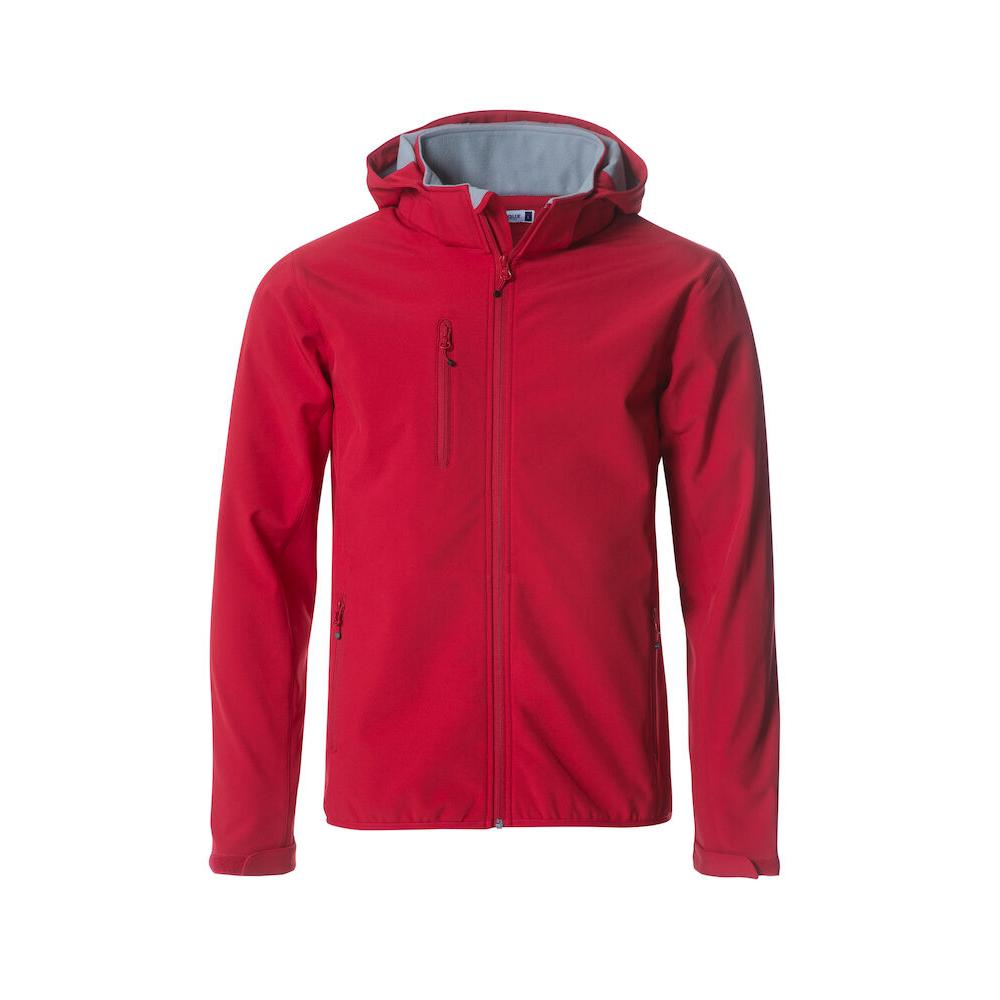 Basic Hoody Softshell - Red - Image 1