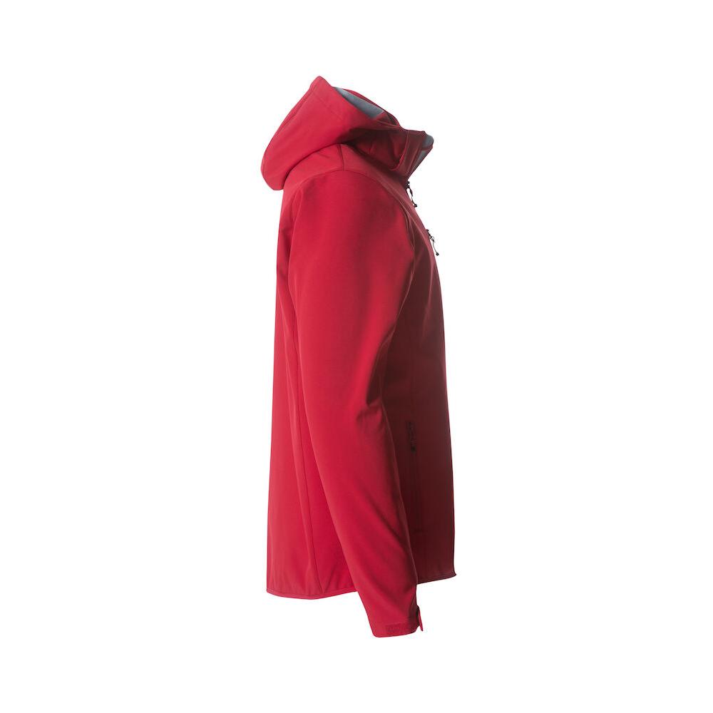 Basic Hoody Softshell - Red - Image 4
