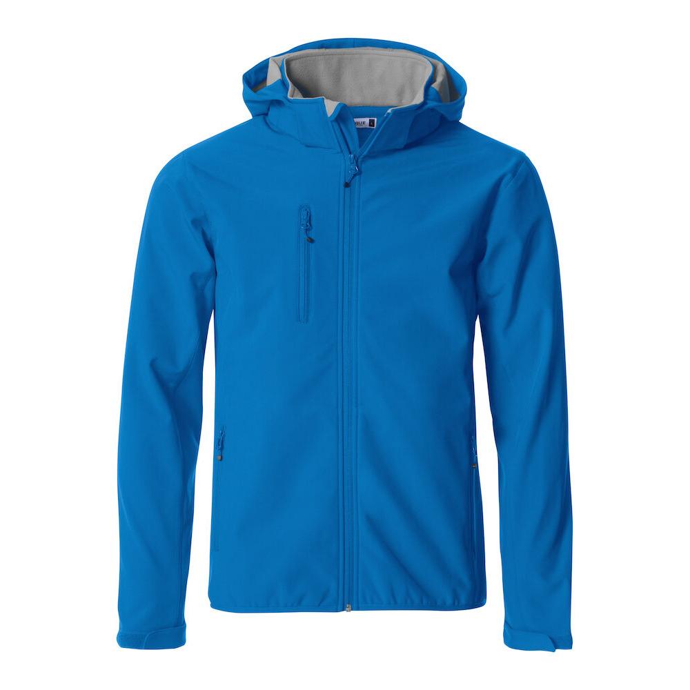 Basic Hoody Softshell - Royal blue - Image 1