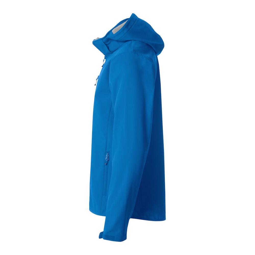 Basic Hoody Softshell - Royal blue - Image 3
