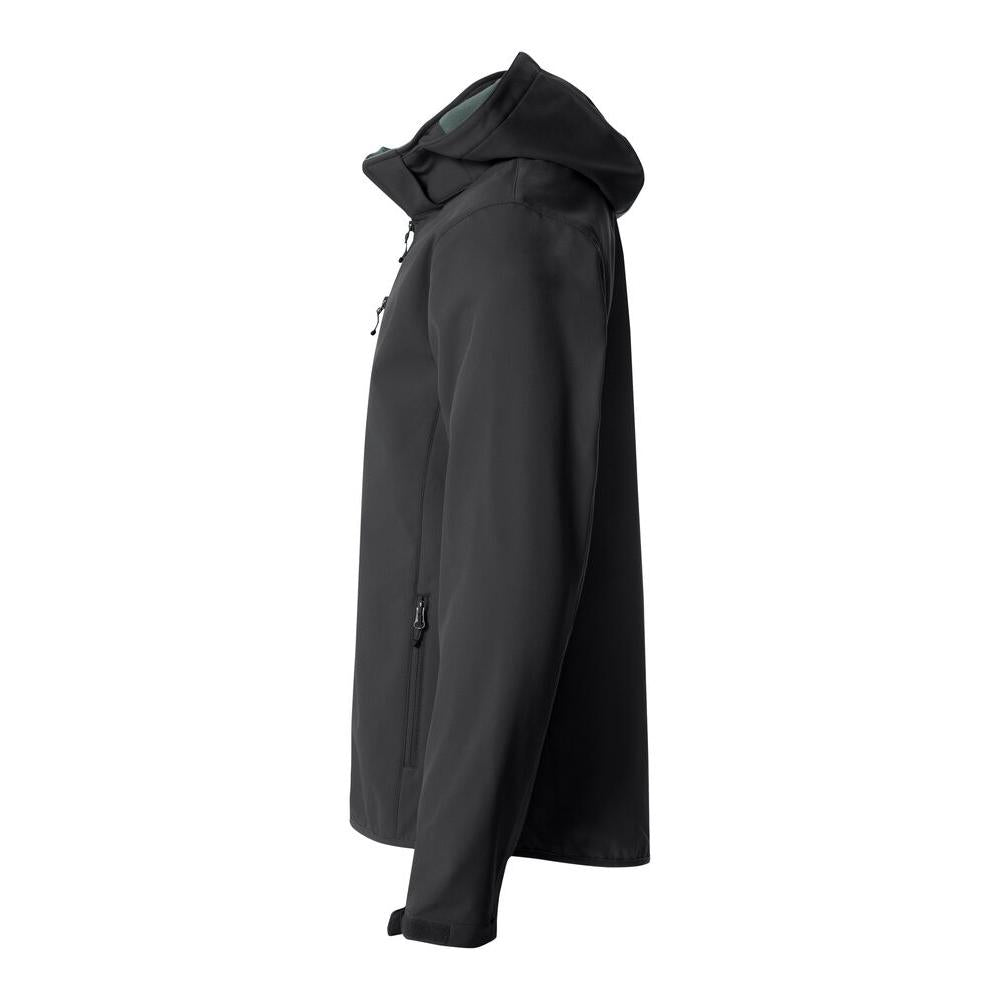 Basic Hoody Softshell - Black - Image 3