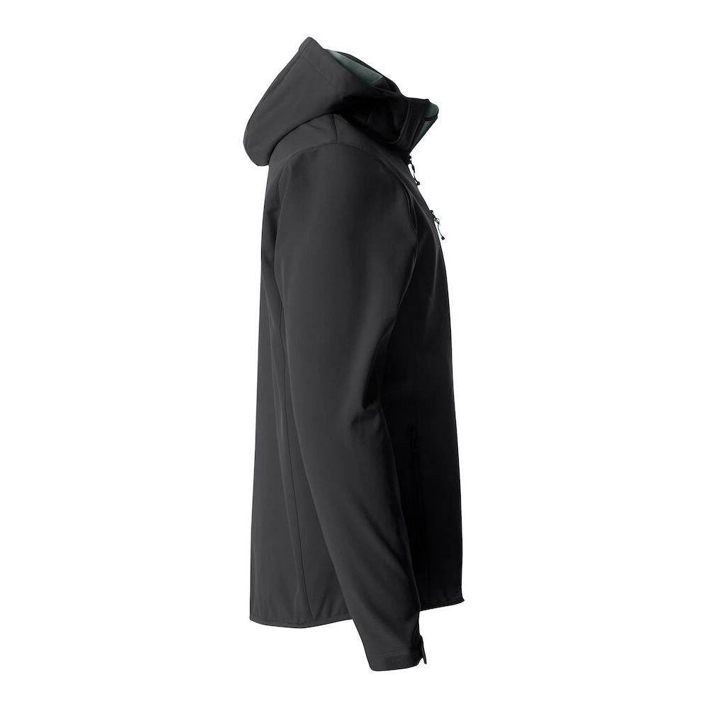 Basic Hoody Softshell - Black - Image 4