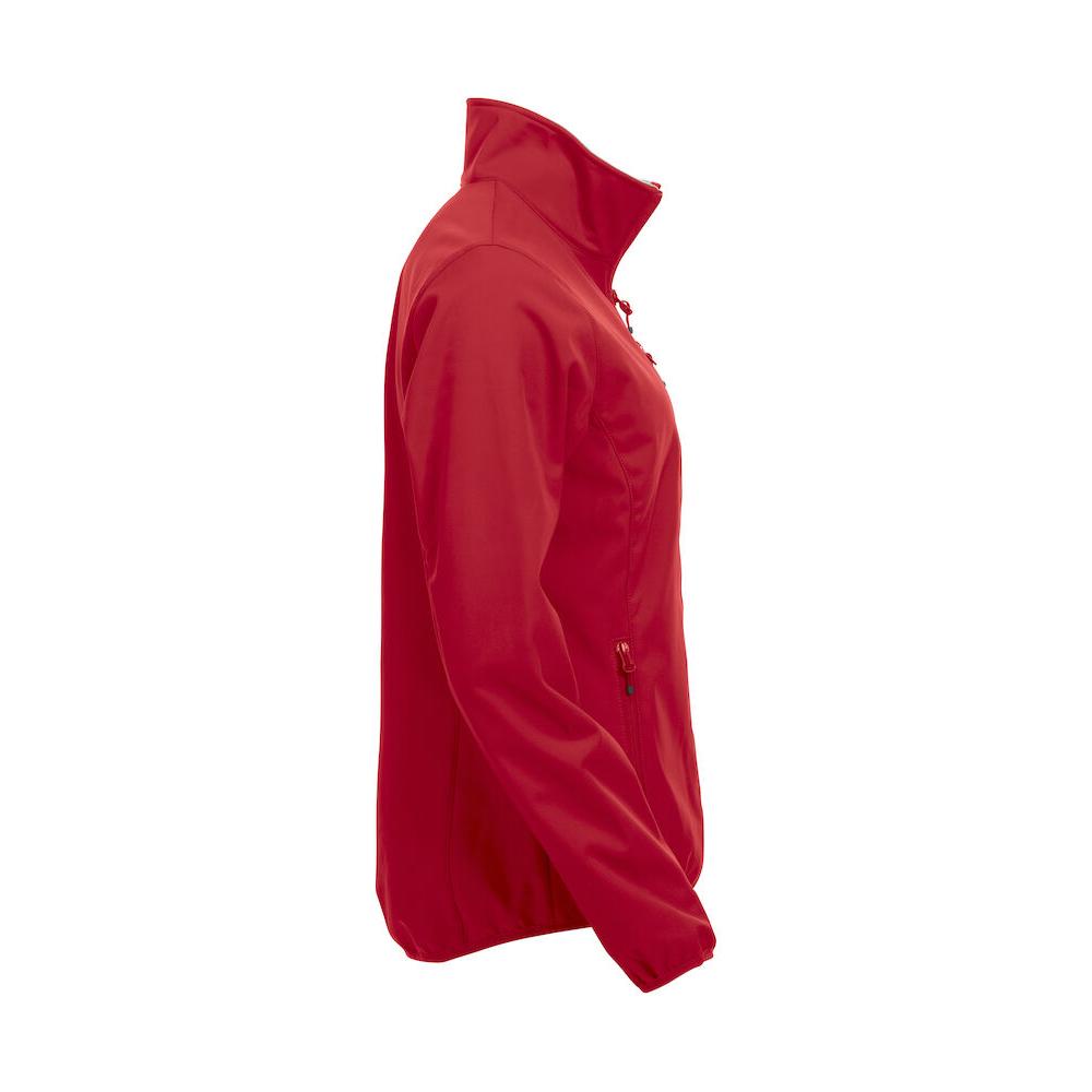 Basic Softshell Jacket Ladies - Red - Image 4