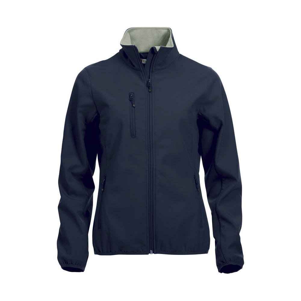 Basic Softshell Jacket Ladies - Dark Navy - Image 1