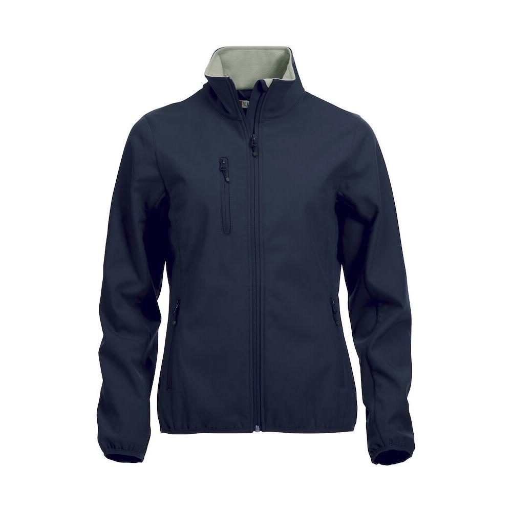 Basic Softshell Jacket Ladies - Dark navy - Image 1