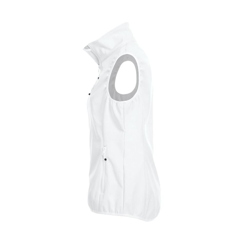 Basic Softshell Vest Ladies - White - Image 3