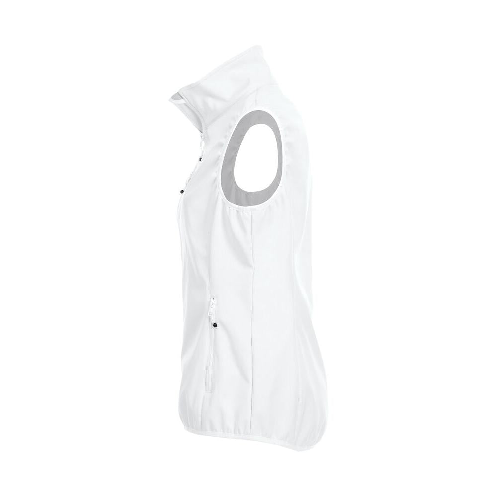 Basic Softshell Vest Ladies - White - Image 3