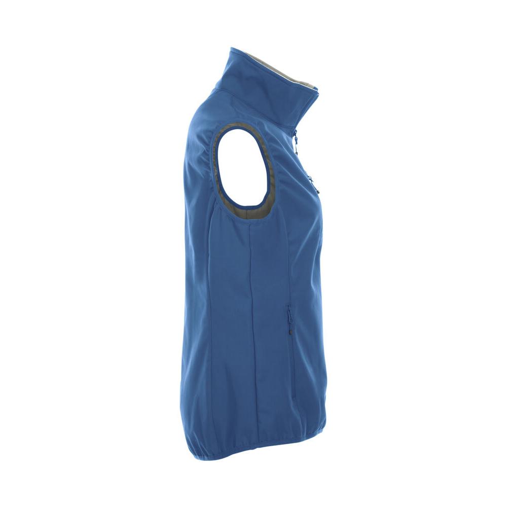 Basic Softshell Vest Ladies - Royal Blue - Image 3