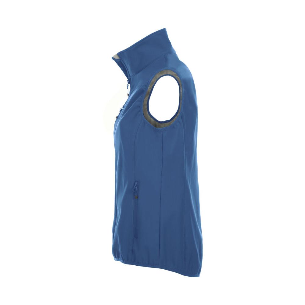 Basic Softshell Vest Ladies - Royal Blue - Image 4