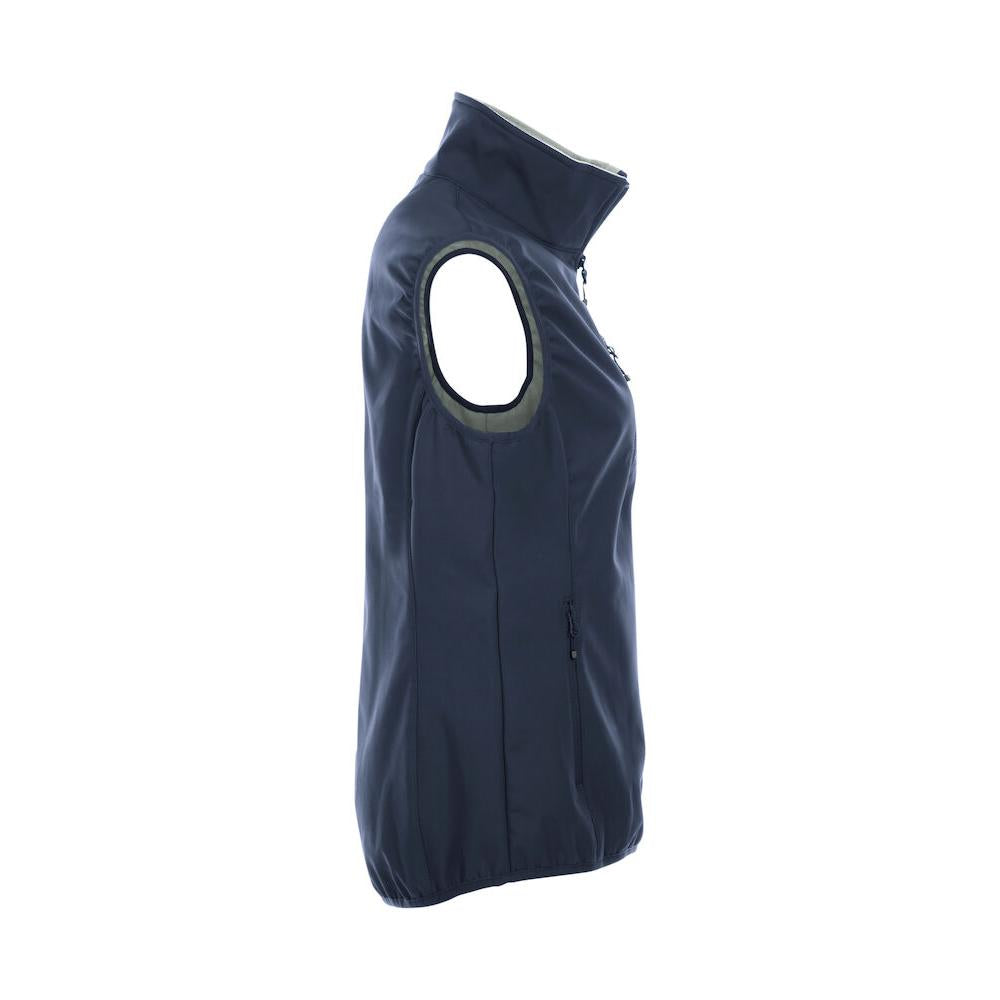 Basic Softshell Vest Ladies - Dark navy - Image 3
