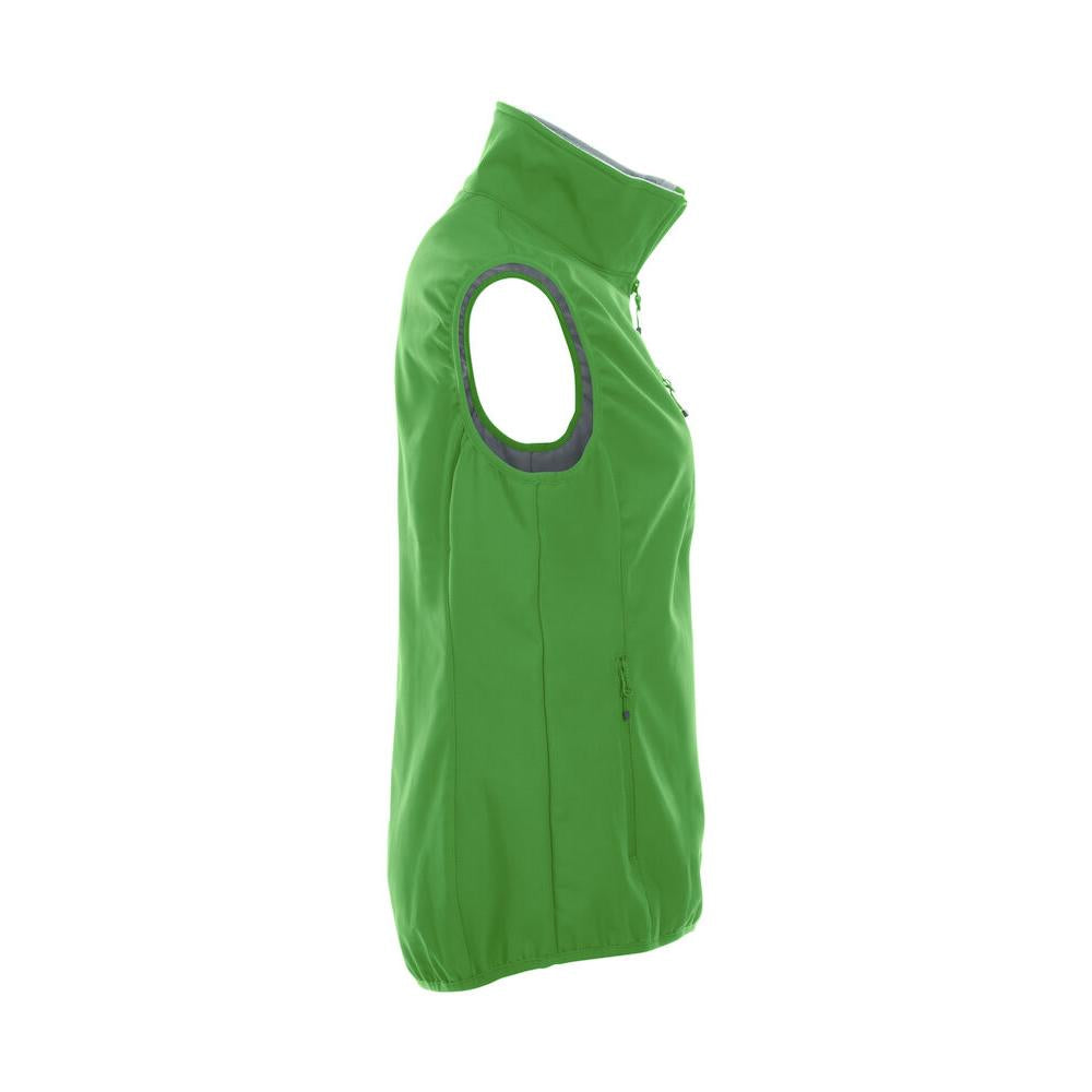 Basic Softshell Vest Ladies - Apple green - Image 3