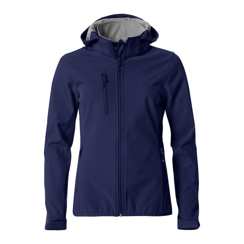 Basic Hoody Softshell Ladies - Dark navy - Image 1