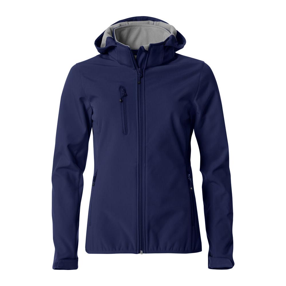 Basic Hoody Softshell Ladies - Dark Navy - Image 1