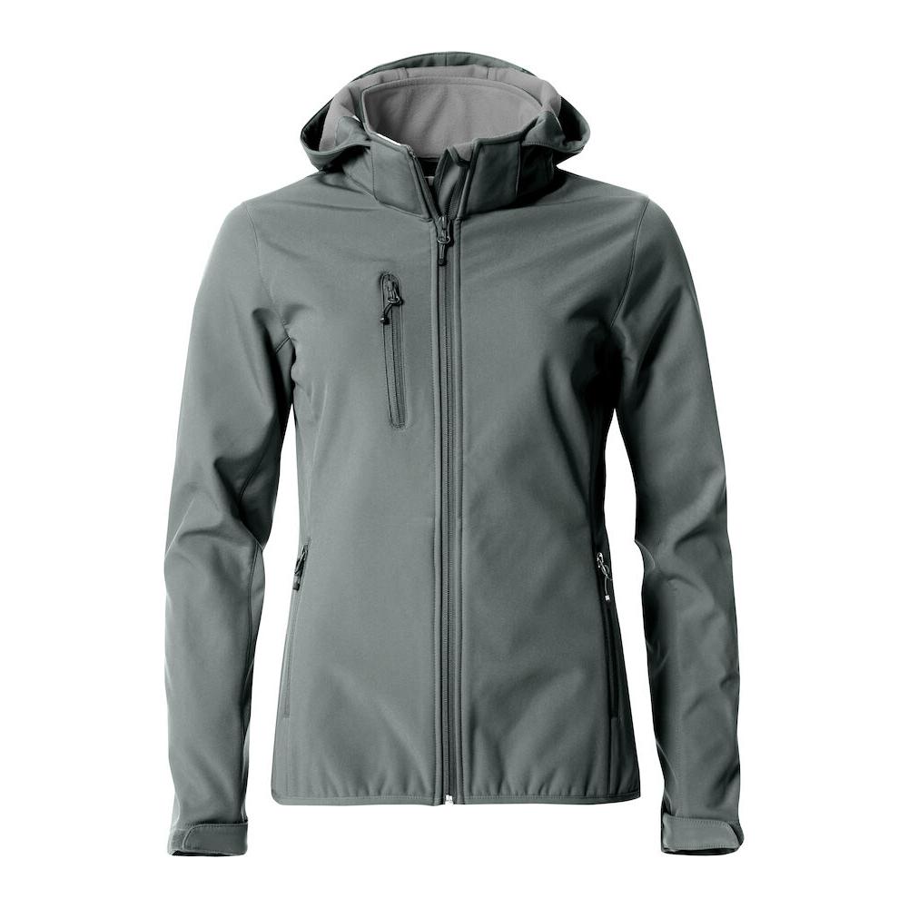 Basic Hoody Softshell Ladies - Pistol - Image 1