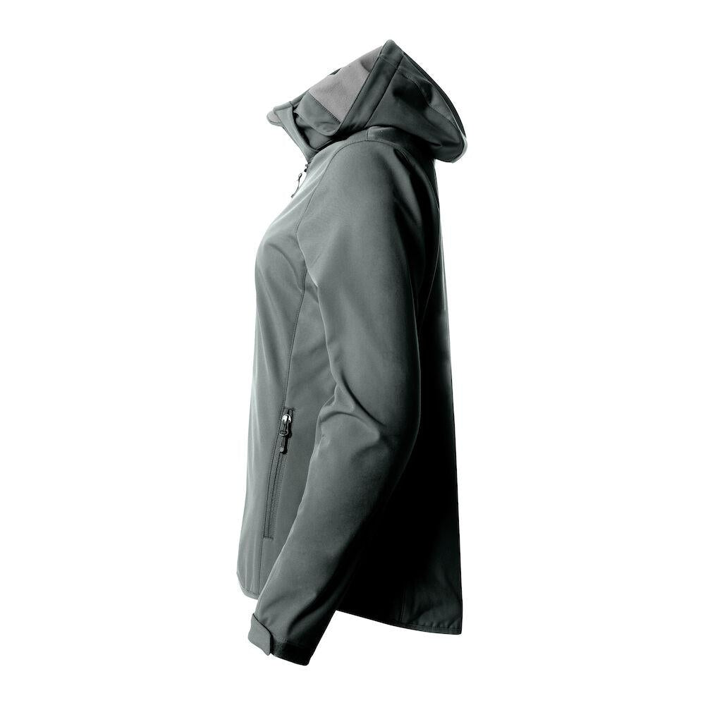 Basic Hoody Softshell Ladies - Pistol - Image 3