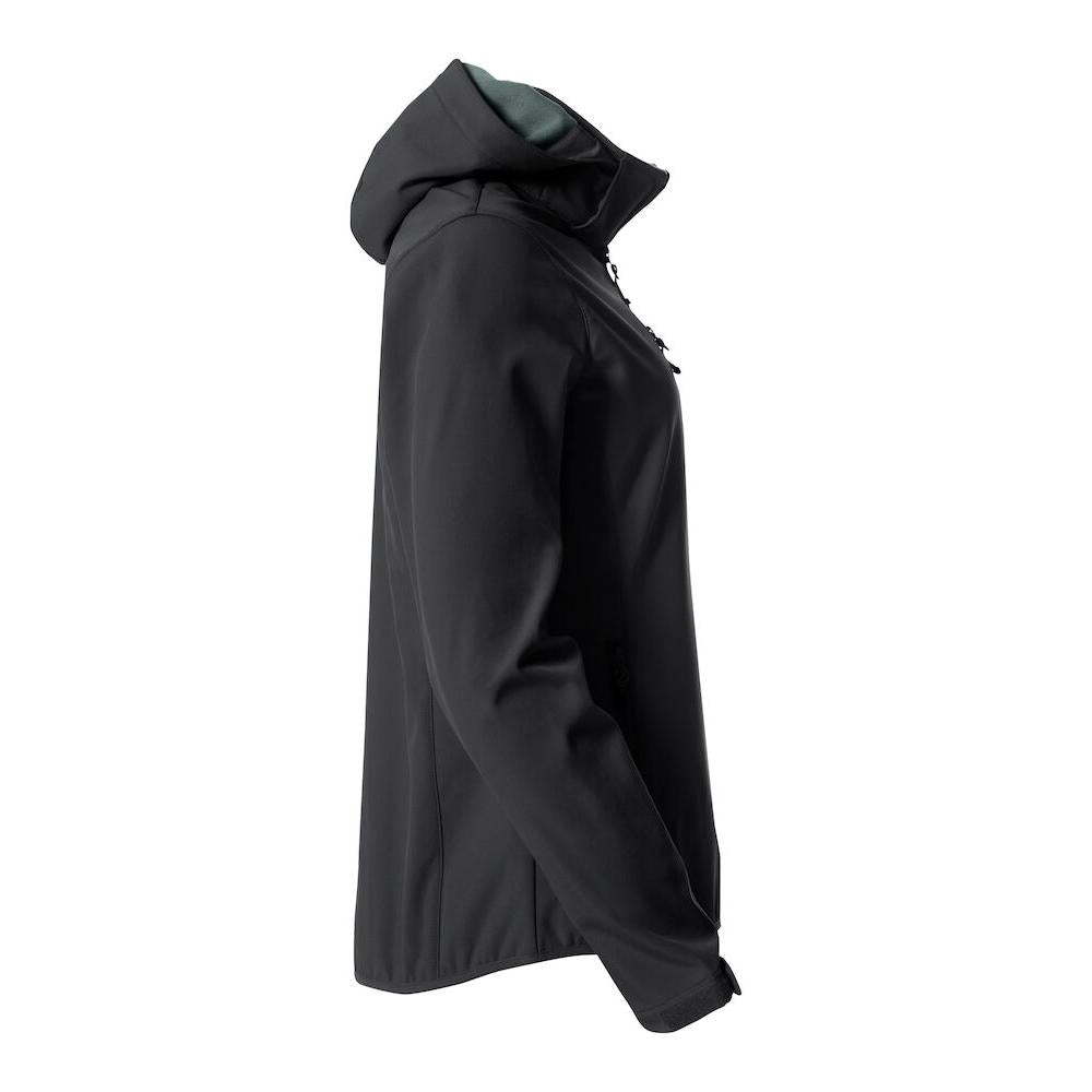 Basic Hoody Softshell Ladies - Black - Image 4